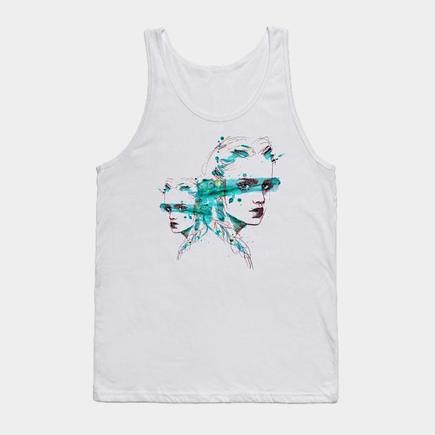 Underwater v1 Tank Top by anadeestyle